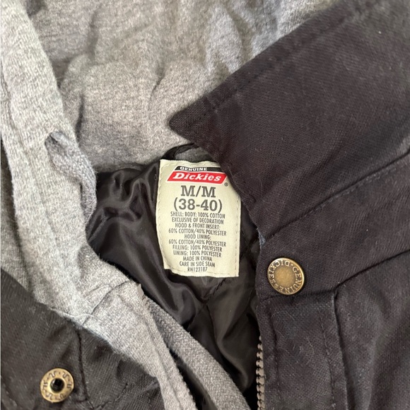 Dickies • Duck Canvas Hooded Insulated Chore Work Jacket - Picture 4 of 11